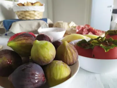 Cibo presso il bed & breakfast o nelle vicinanze