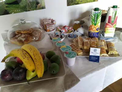 Cibo presso il bed & breakfast o nelle vicinanze