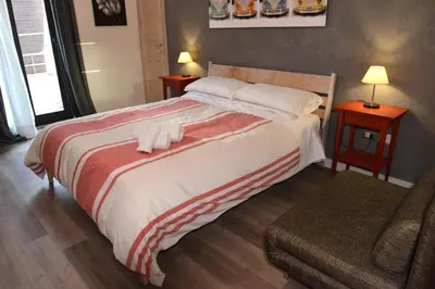 Letto o letti in una camera di Residenza Del Turista