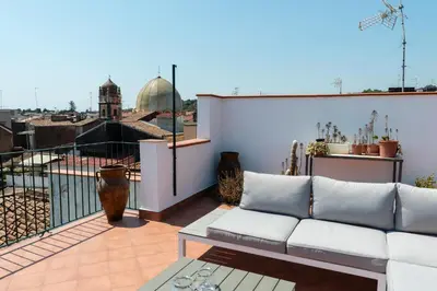 Balcone o terrazza di La terrazza dei Normanni