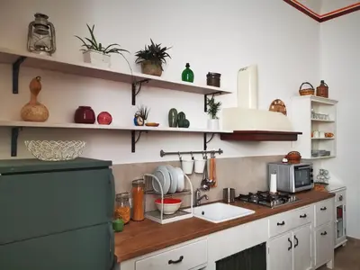 Cucina o angolo cottura di Etesia Vacation Home