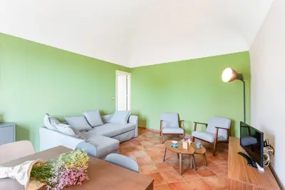 Area soggiorno di GuestHost - Catania City Center Apartment
