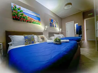 Letto o letti in una camera di 