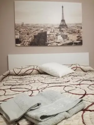 Letto o letti in una camera di I capricci dell'Etna 2 di Puglisi