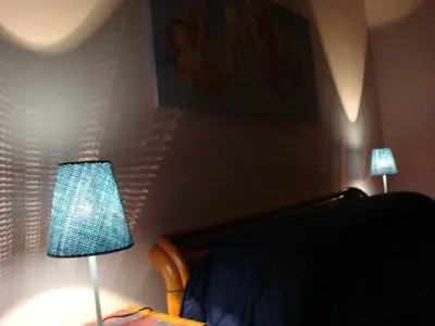 Letto o letti in una camera di B&B Terra Niura
