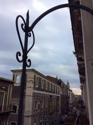 Planimetria di Spacious Apartment in Catania, terrace & city view