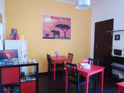 Cucina o angolo cottura di B&B Scirocco D'Africa
