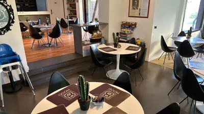 Area soggiorno di Ottomood B&B and Apartments