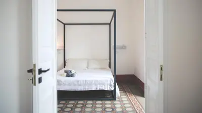 Letto o letti in una camera di Casa Torrisi V