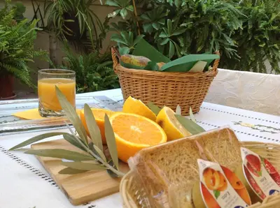 Cibo presso il bed & breakfast o nelle vicinanze