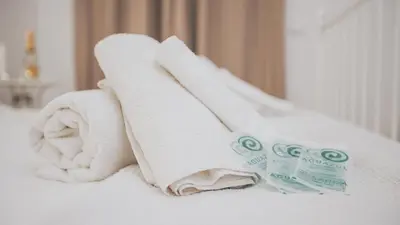 Letto o letti in una camera di Cortile Oliva