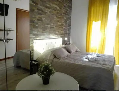 Letto o letti in una camera di Le tre meraviglie a 200 m dal mare