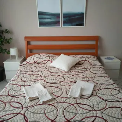 Letto o letti in una camera di I capricci dell'etna 4 di Puglisi