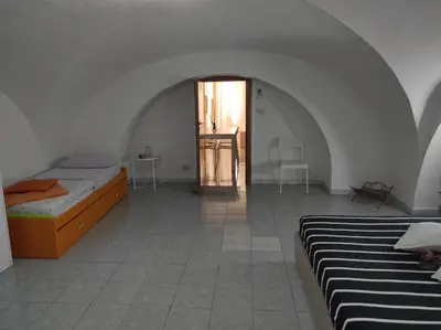 Letto o letti in una camera di Maya's house