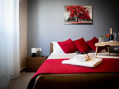 Letto o letti in una camera di B&B Contessa dei venti