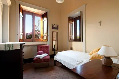 Letto o letti in una camera di villa dei limoni