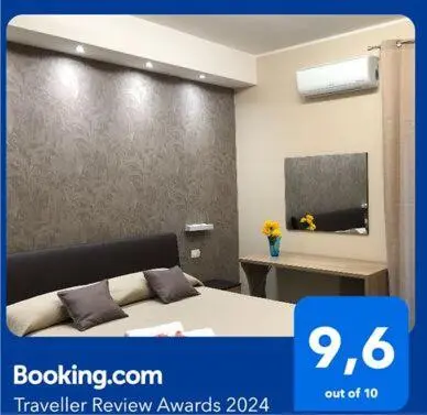 Letto o letti in una camera di Apartments 