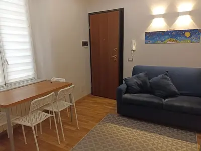 Area soggiorno di Apartment Sole and Luna in city center