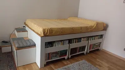 Biblioteca nell'appartamento
