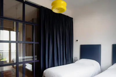 Letto o letti in una camera di Casa Rebecca