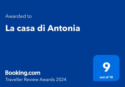 Certificato, attestato, insegna o altro documento esposto da La casa di Antonia