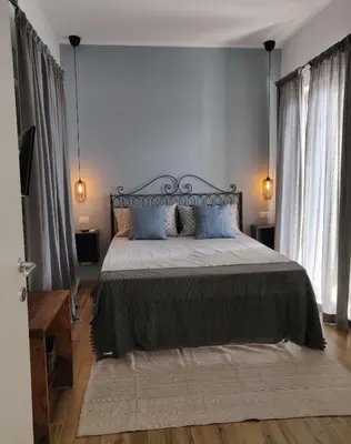 Letto o letti in una camera di Paradiso sul mare