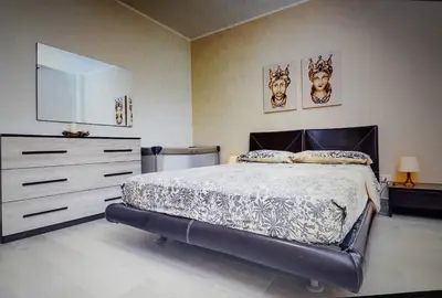 Letto o letti in una camera di Casa del Bosco