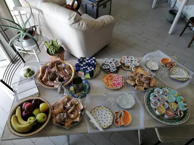 Cibo presso il bed & breakfast o nelle vicinanze