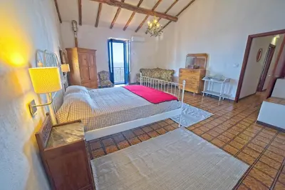 Letto o letti in una camera di A Casa Janca