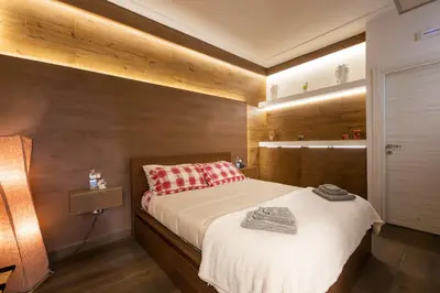 Letto o letti in una camera di Etna Hills