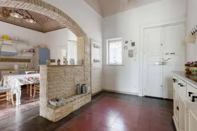 Cucina o angolo cottura di casa vacanze Mavaria