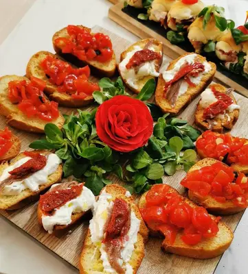Cibo presso il bed & breakfast o nelle vicinanze