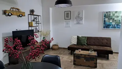 Area soggiorno di OLTREMARE holiday home