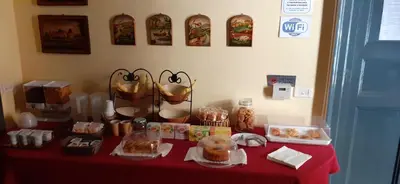 Cibo presso l'affittacamere o nelle vicinanze