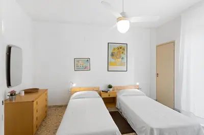 Letto o letti in una camera di GuestHost - Aci Castello Seaview Apartment with Parking