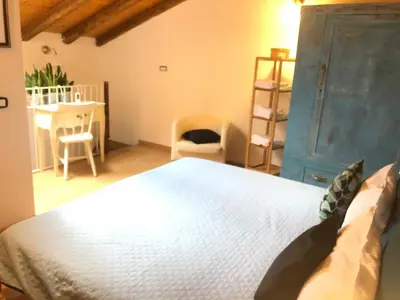 Letto o letti in una camera di Casa D'arte2