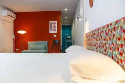 Letto o letti in una camera di Casa OCUCCHITI