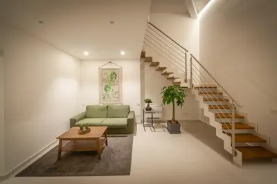 Area soggiorno di Mori Siciliani House