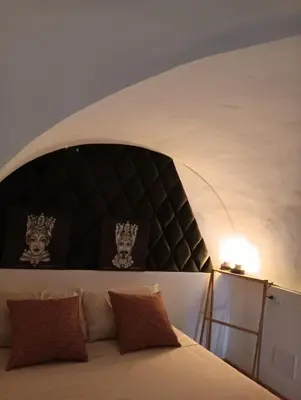 Letto o letti in una camera di Cammileddi mini suite