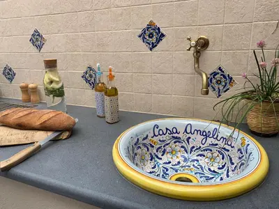 Planimetria di Casa Angelina a due passi dal mare