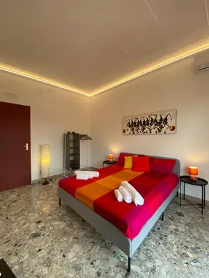 Letto o letti in una camera di Cutapp Guest House