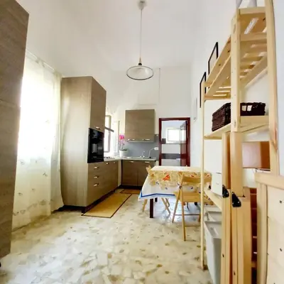 Cucina o angolo cottura di Saponaria casa al mare