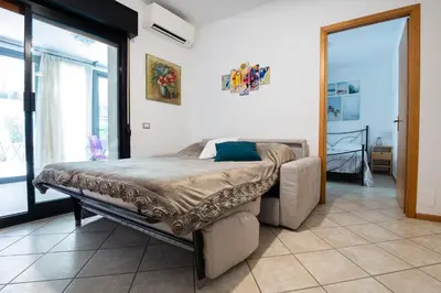Letto o letti in una camera di La terrazza sull'Africa