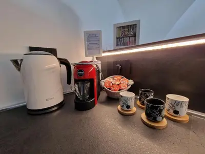 Set per la preparazione di tè e caffè presso Siculi Senses Loft