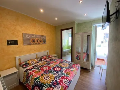 Letto o letti in una camera di B&B CATANIA CENTRO - Charme & More