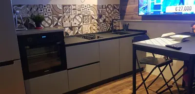 Cucina o angolo cottura di LA SUITE AL CENTRO CITTÀ
