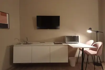 TV o dispositivi per l'intrattenimento presso Narciso boutique apartment