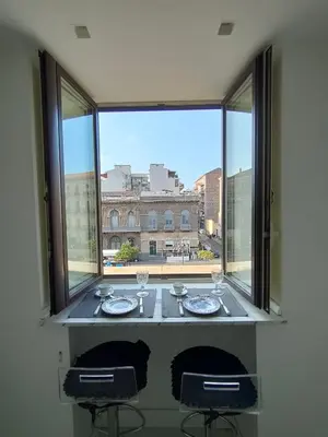 Planimetria di Finestre in piazza