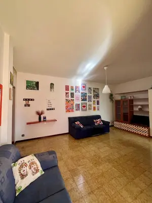 Area soggiorno di Ambrazzurra Apartament