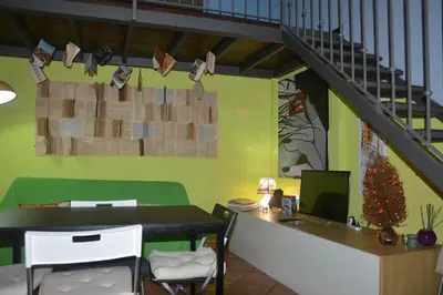 Area soggiorno di Katane House